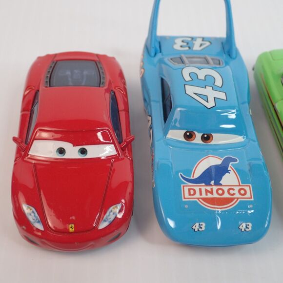 Disney World of Cars Metal Die Cast Assorted Characters Lot of 4 w/Hudson Hornet - Picture 9 of 9